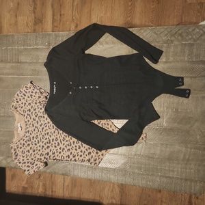 Pair of Abercrombie Bodysuites